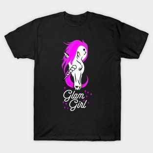 Unicorn Glam Girl T-Shirt